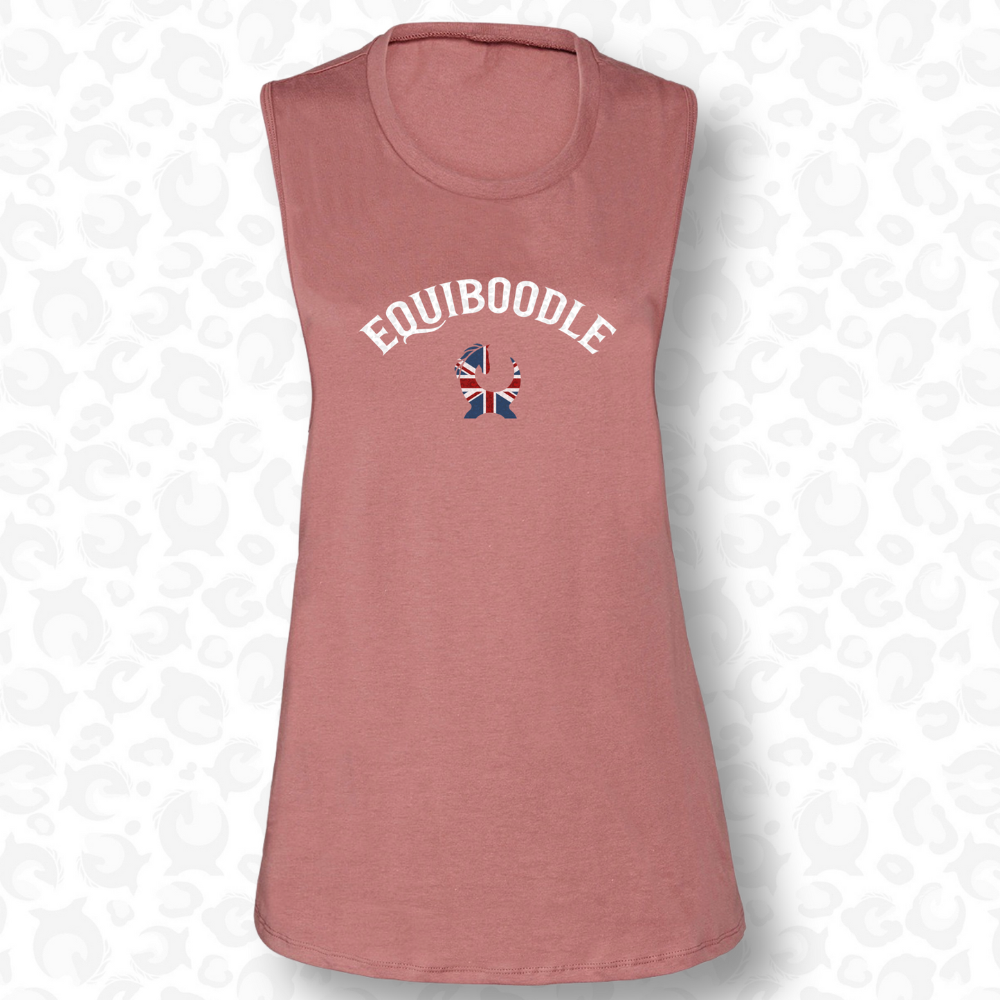 Equiboodle Tank Top - Blush Pink Team EQ