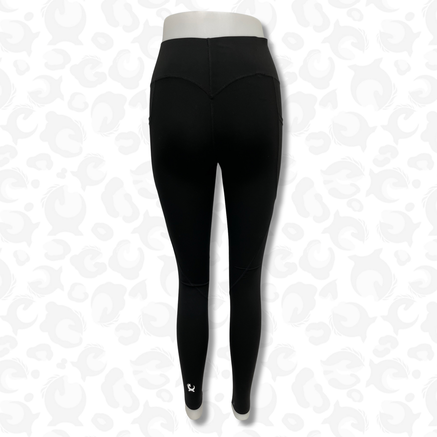 Equiboodle Flexicise Tights Black Large SAMPLE