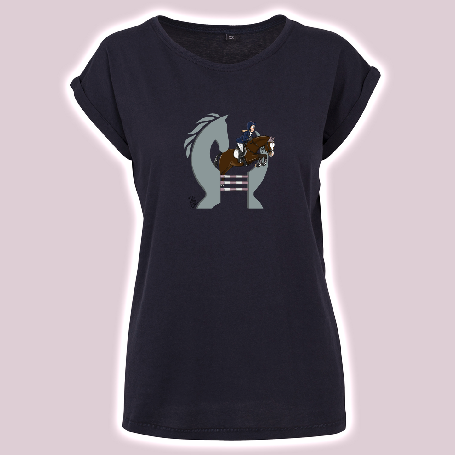 Equiboodle Emily Cole Hotshot T Shirt - Show Jumping Bay