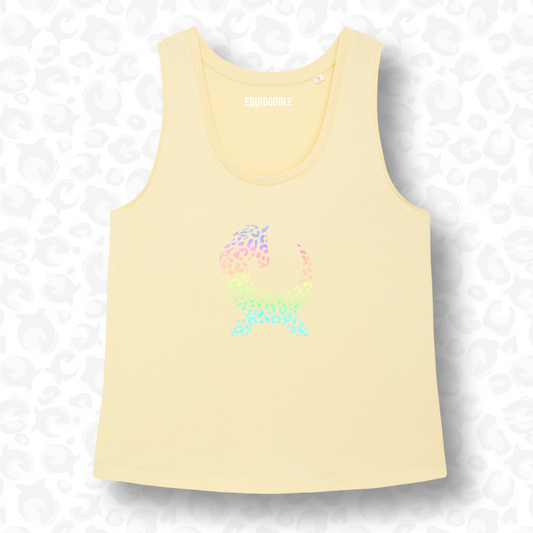 Relaxed Fit Tank Top - Lemon Sherbet