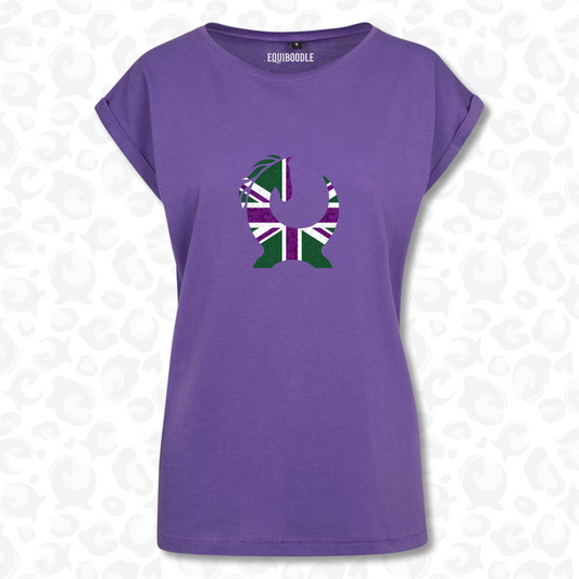 Equiboodle Hotshot T Shirt - Purple Team EQ