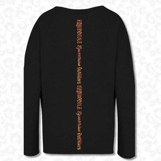 Babs Jumper Off Black/Copper Back Design