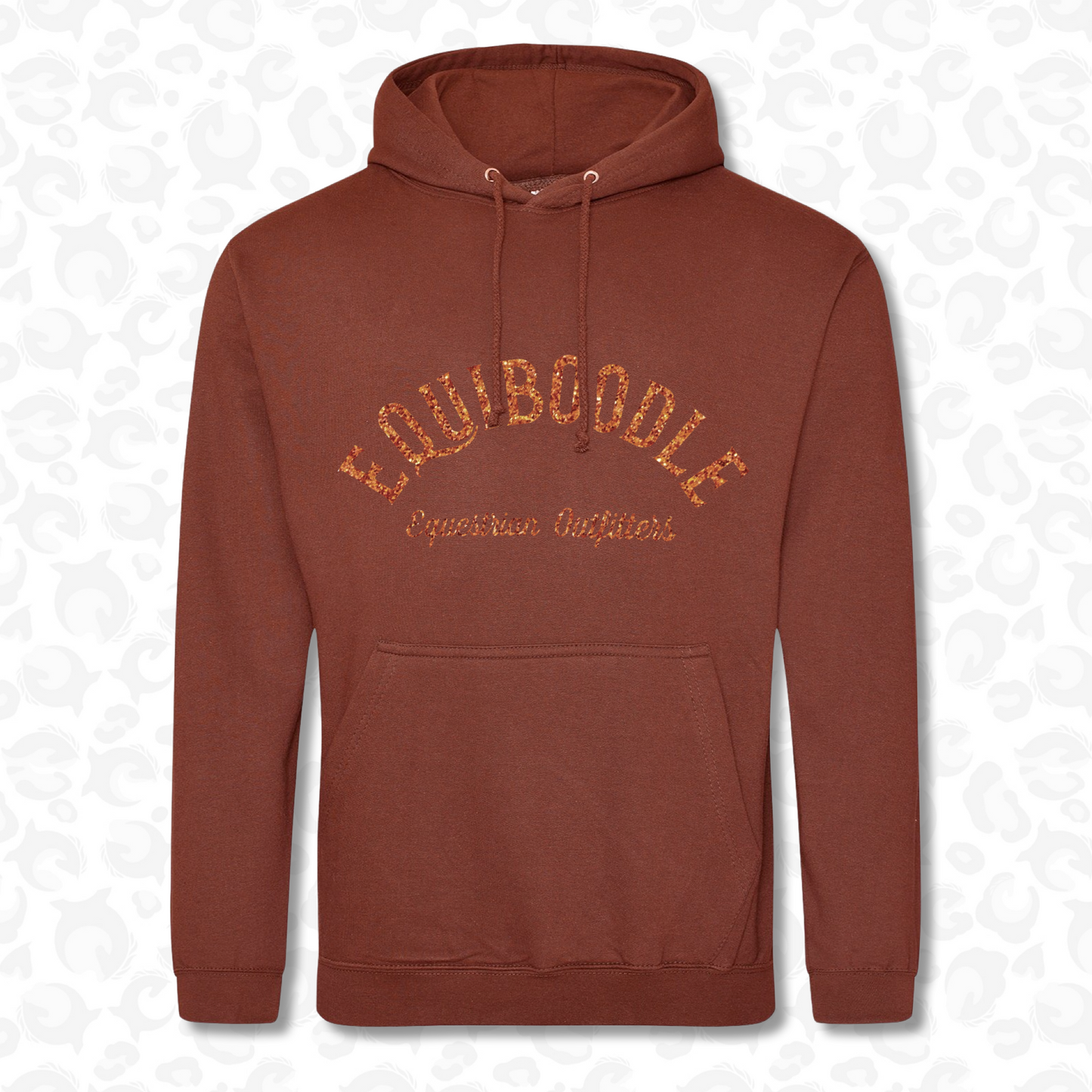 Training Hoodie - Red Rust Copper