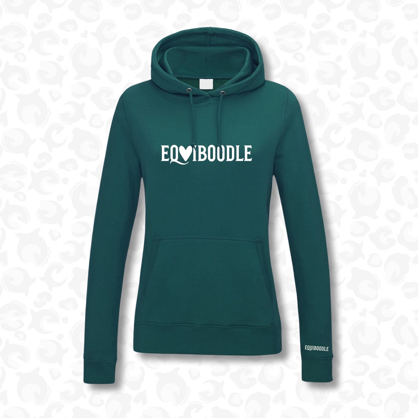 Training Hoodie - Jade 3D Equiboodle