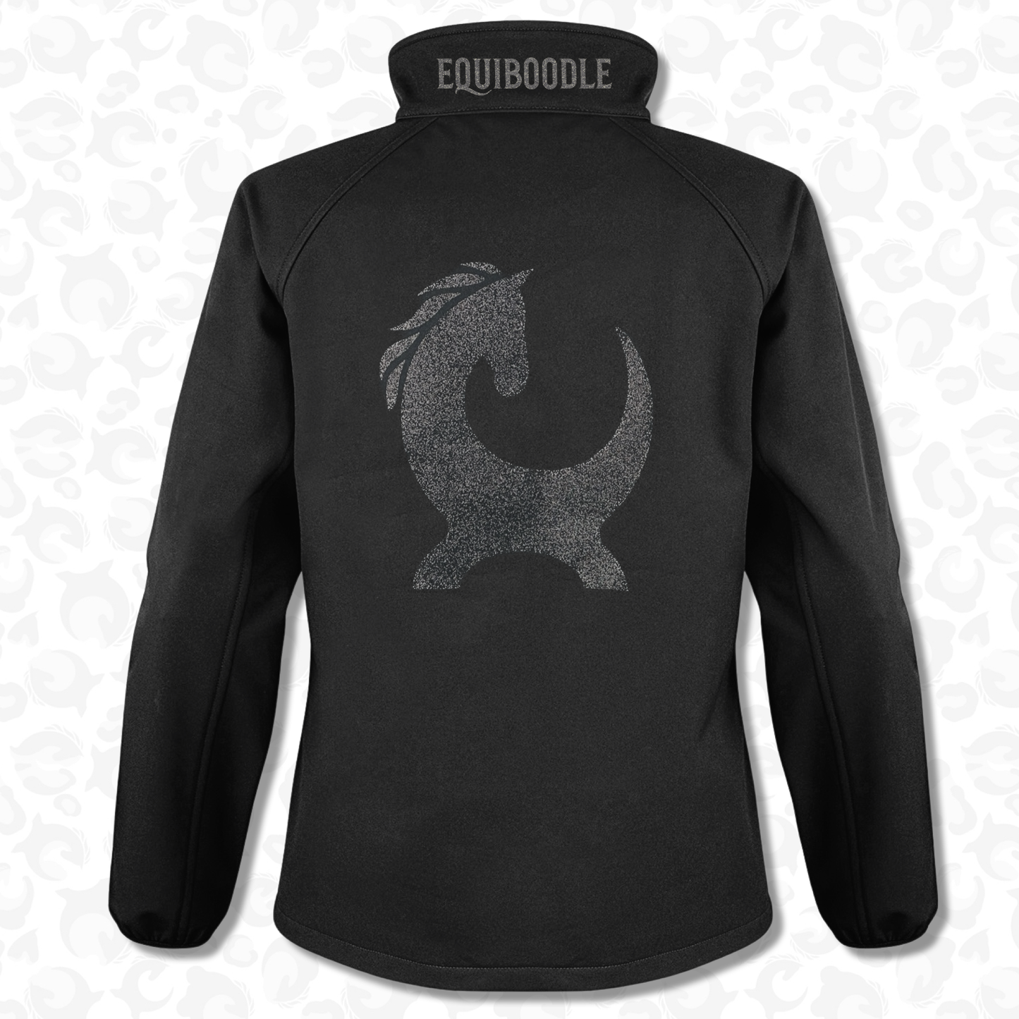 Equiboodle Softshell Jacket - Black Sparkle