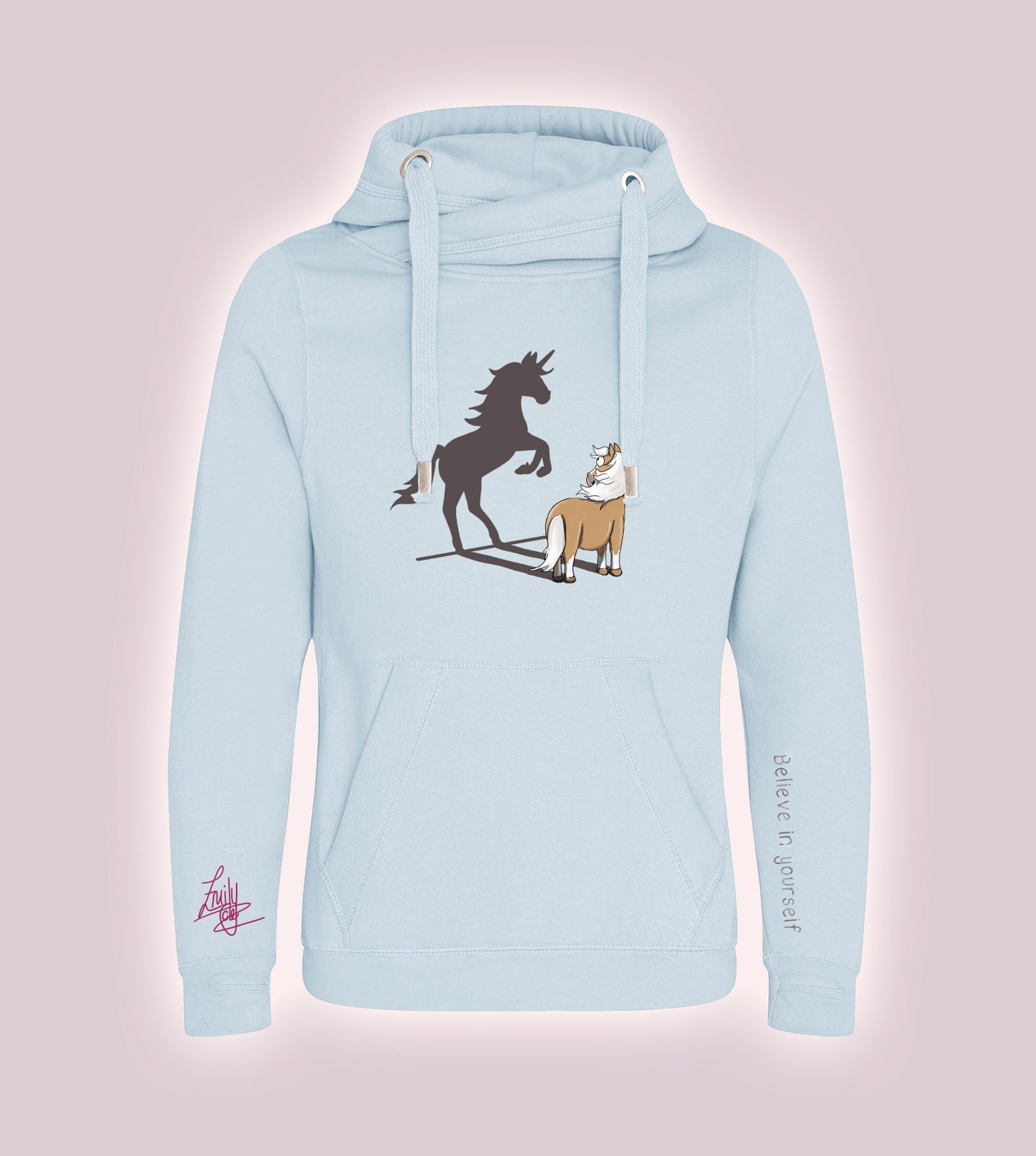 Equiboodle Vixen Jumper Emily Cole Palomino Believe In Yourself