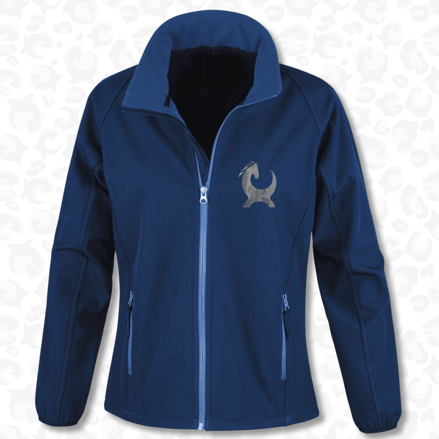 Equiboodle Softshell Jacket - Blue Sparkle